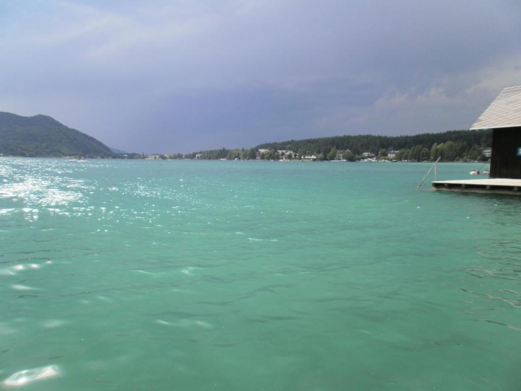 Ferienpension Garni Hubert Rigelnik Sankt Kanzian am Klopeiner See Buitenkant foto
