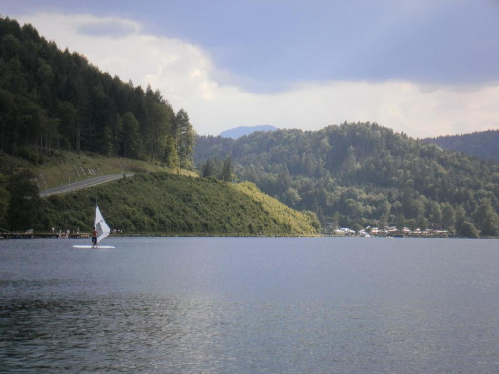 Ferienpension Garni Hubert Rigelnik Sankt Kanzian am Klopeiner See Buitenkant foto