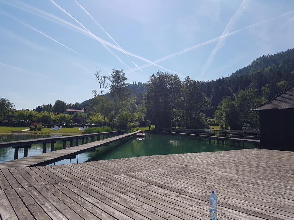 Ferienpension Garni Hubert Rigelnik Sankt Kanzian am Klopeiner See Buitenkant foto
